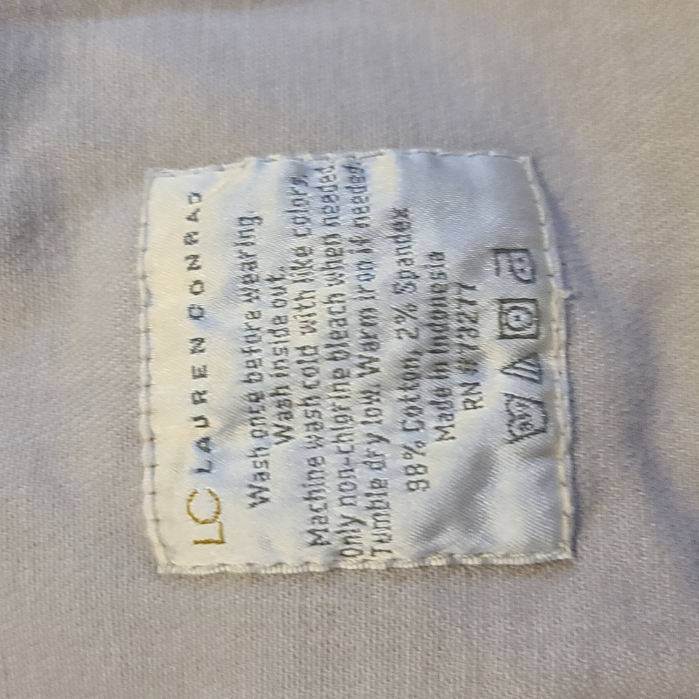 Women LC Lauren Conrad Light Jean Jacket S - Picture 6 of 6